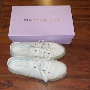 White espadrille Sneaker madden girl